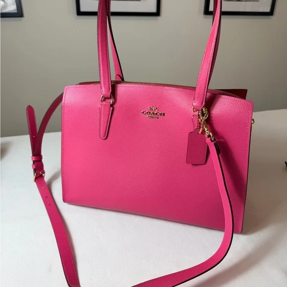 Coach Pink Shoulder Bag
